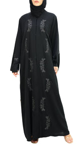Elegant Embroidery and Handwork With Beads Abaya