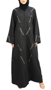 Elegant Embroidery and Handwork Abaya