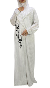 Elegant Coat Handwork Abaya