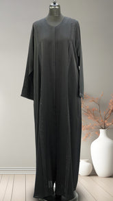 Classic Lace Work Abaya