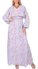 Blossom Breeze Floral Maxi Dress