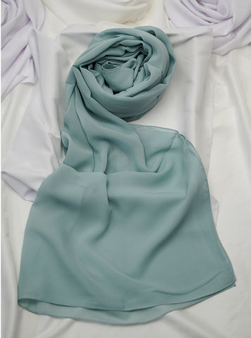 Plain Hijab in Chiffon