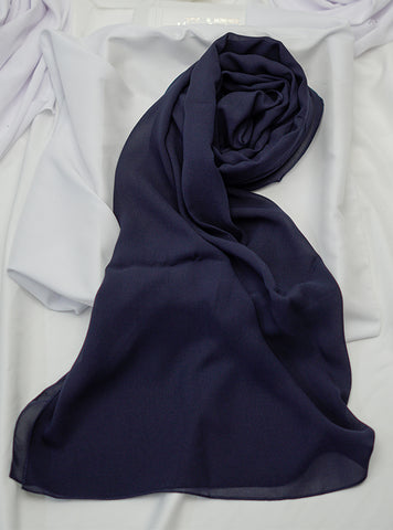 Plain Hijab in Chiffon