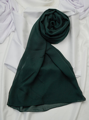 Plain Hijab in Chiffon