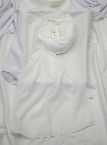 Plain Hijab In Chiffon