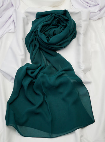 Plain Hijab in Chiffon
