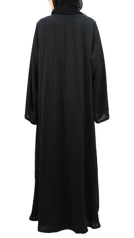 Elegant Handwork With Beads Abaya