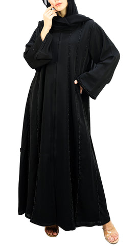 Elegant Handwork With Beads Abaya