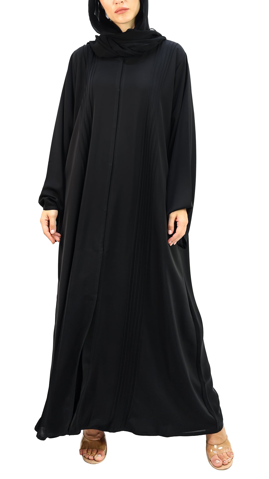 Classic Pintucks Abaya