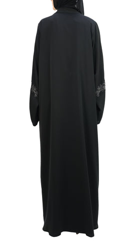 Elegant Embroidery and Handwork With Beads Abaya