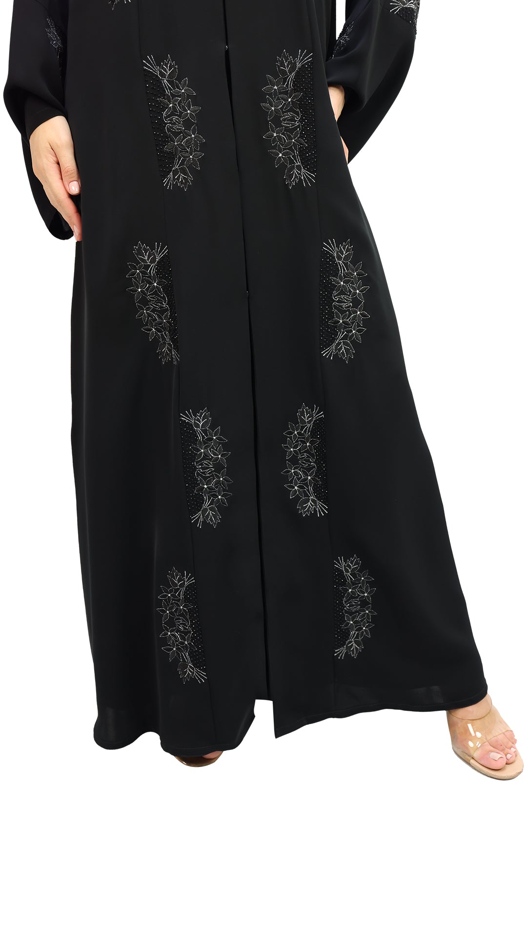 Elegant Embroidery and Handwork With Beads Abaya