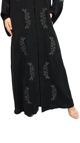 Elegant Embroidery and Handwork With Beads Abaya