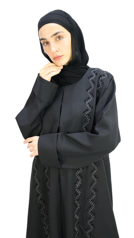 Elegant Embroidery and Handwork Abaya