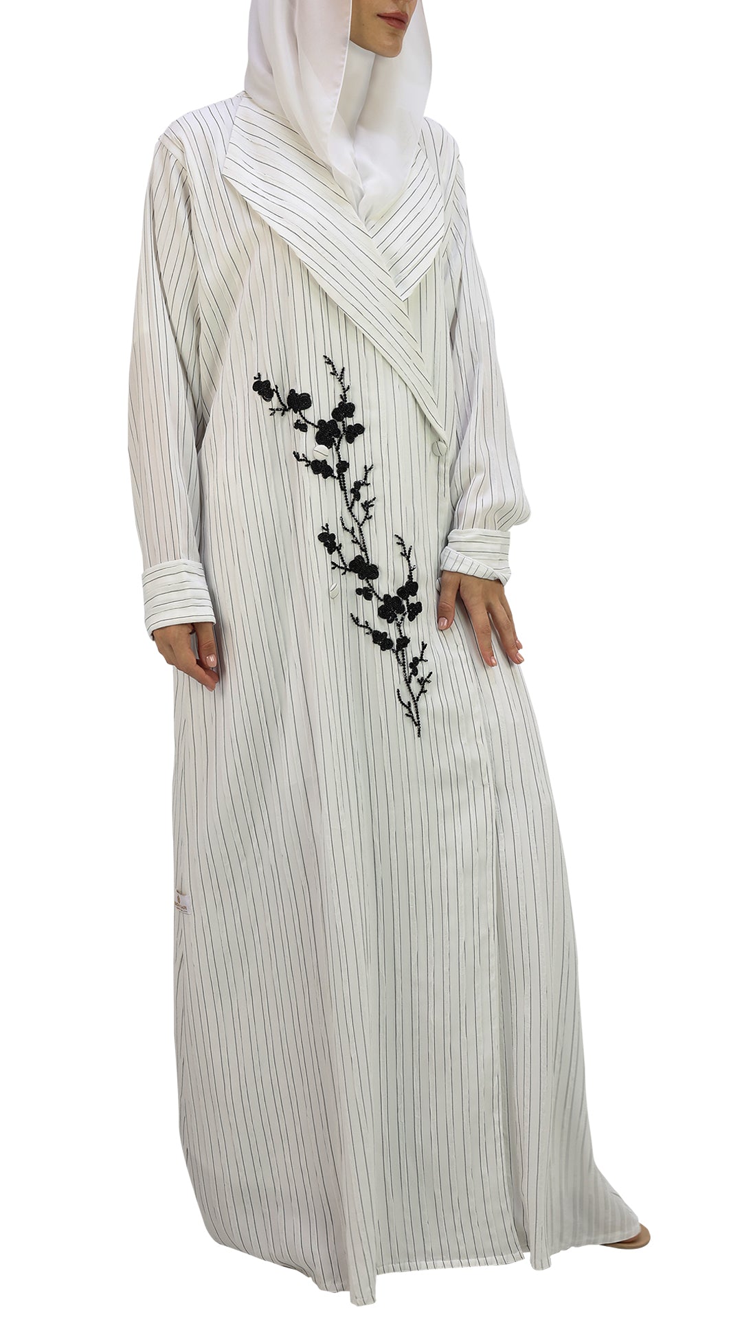 Elegant Coat Handwork Abaya