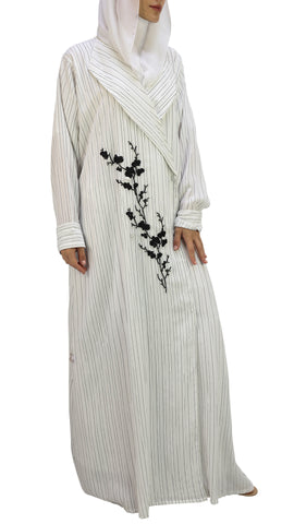 Elegant Coat Handwork Abaya