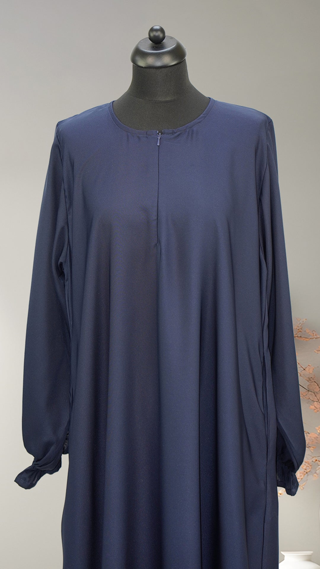 Classic Elastic Sleeve Abaya